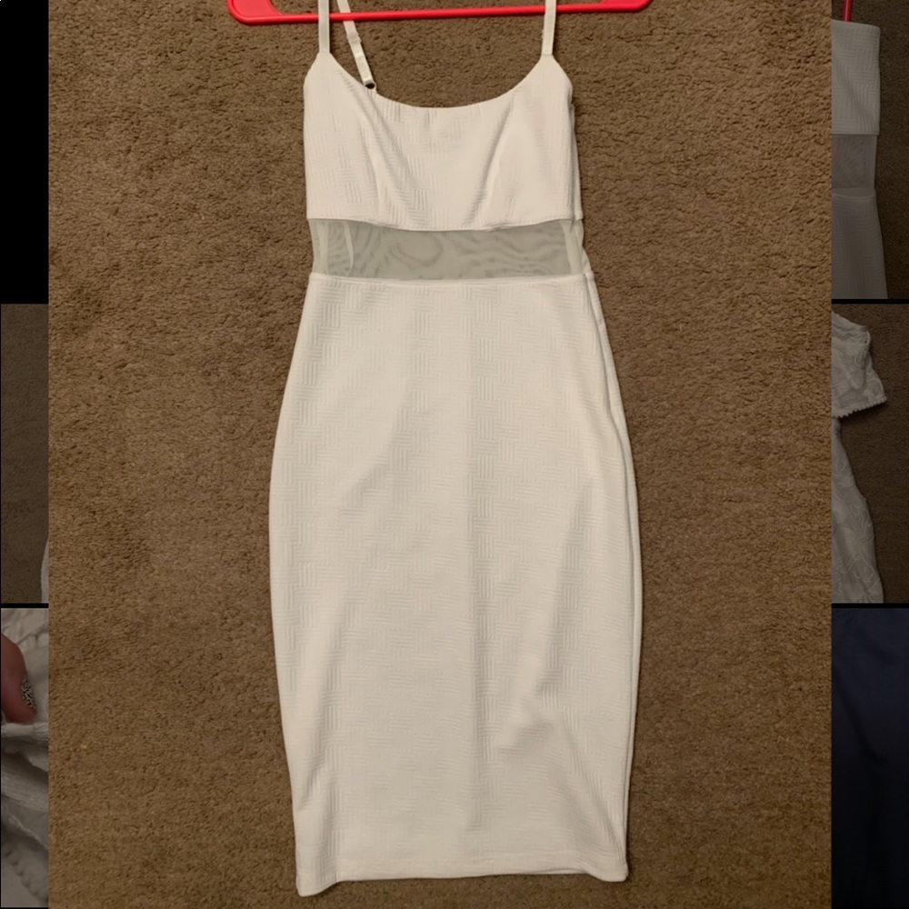 White Bebe Dress